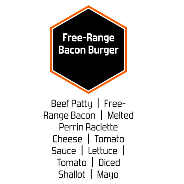 Free-Range Bacon Burger